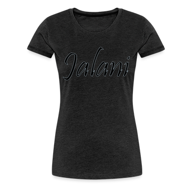 Women’s Signature Jalani Premium Tee - charcoal grey