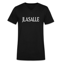 Men's Signature Jlasalle Premium V-Neck Tee - black