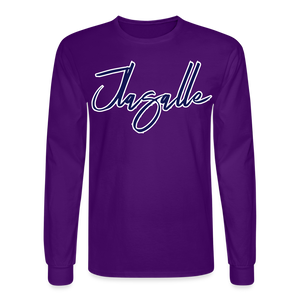 Men's Signature Jlasalle Premium L/S Tee - purple