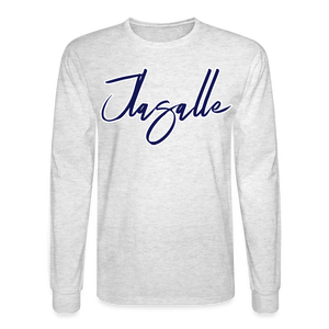 Men's Signature Jlasalle Premium L/S Tee - light heather gray