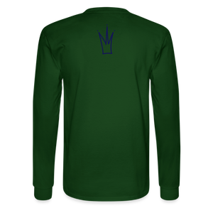 Men's Signature Jlasalle Premium L/S Tee - forest green