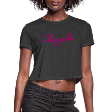 Women's Signature Jlasalle Premium Cropped Tee - deep heather