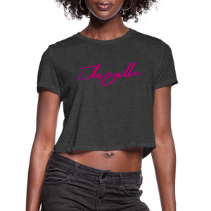 Women's Signature Jlasalle Premium Cropped Tee - deep heather