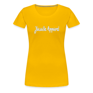 Women’s Jlaaslle Collection Premium Tee - sun yellow