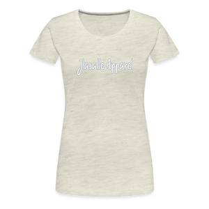 Women’s Jlaaslle Collection Premium Tee - heather oatmeal