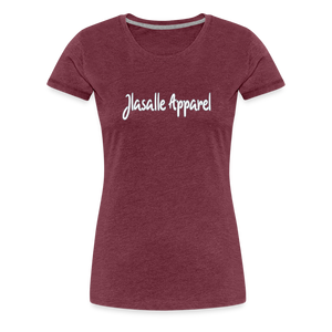 Women’s Jlaaslle Collection Premium Tee - heather burgundy