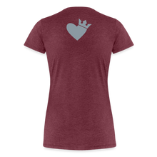 Women’s Jlaaslle Collection Premium Tee - heather burgundy