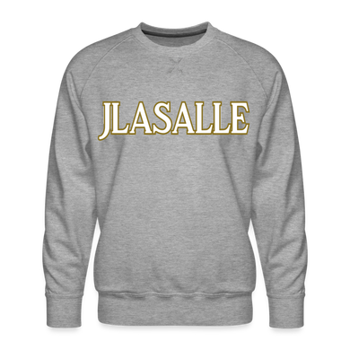 Men’s Signature Jlasalle Premium Crewneck Sweatshirt - heather grey