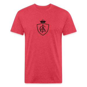 Men's Signature JAC Crowned Crest Premium Tee - heather red