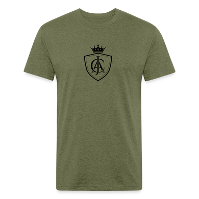 Men's Signature JAC Crowned Crest Premium Tee - heather military green