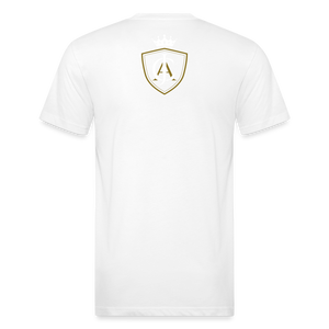 Men's Jlasalle Apparel (King) Premium Tee - white