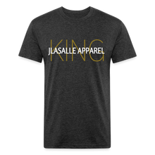 Men's Jlasalle Apparel (King) Premium Tee - heather black