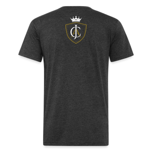 Men's Jlasalle Apparel (King) Premium Tee - heather black