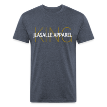 Men's Jlasalle Apparel (King) Premium Tee - heather navy