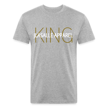 Men's Jlasalle Apparel (King) Premium Tee - heather gray