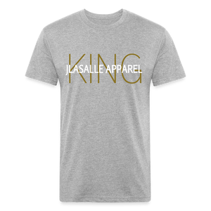 Men's Jlasalle Apparel (King) Premium Tee - heather gray