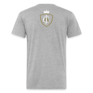 Men's Jlasalle Apparel (King) Premium Tee - heather gray