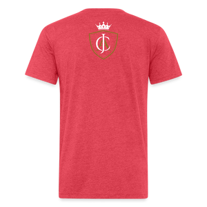 Men's Jlasalle Apparel (King) Premium Tee - heather red