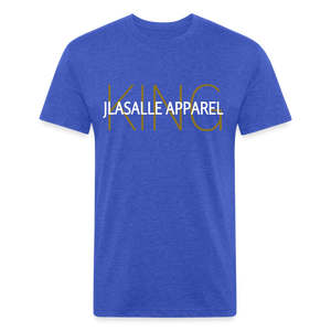 Men's Jlasalle Apparel (King) Premium Tee - heather royal