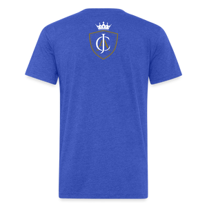 Men's Jlasalle Apparel (King) Premium Tee - heather royal