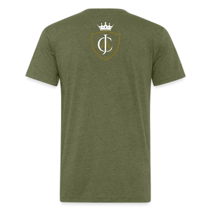 Men's Jlasalle Apparel (King) Premium Tee - heather military green