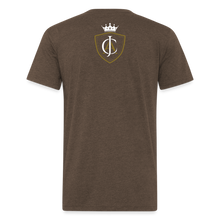 Men's Jlasalle Apparel (King) Premium Tee - heather espresso