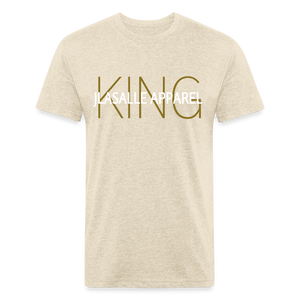 Men's Jlasalle Apparel (King) Premium Tee - heather cream