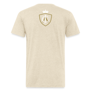 Men's Jlasalle Apparel (King) Premium Tee - heather cream