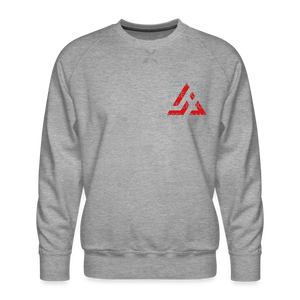 Signature JA Pyramid Premium Sweatshirt - heather grey